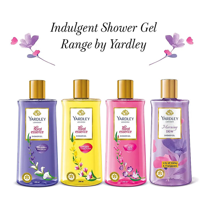 Floral Essence Shower Gel  Gardenia & Waterlily 250ml