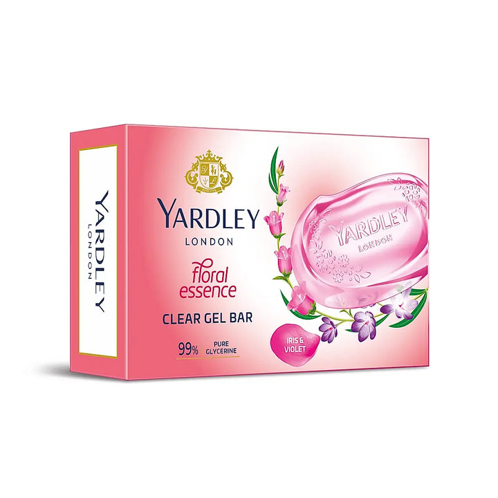 Clear Gel Bar Iris and Violet 125g