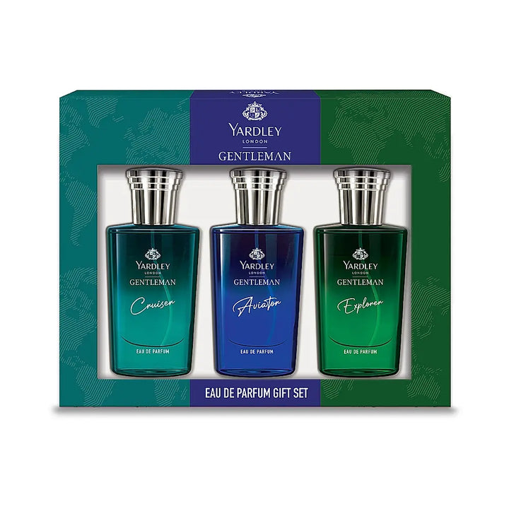Yardley London Eau De Parfum Gift Set for Men |30ml x 3
