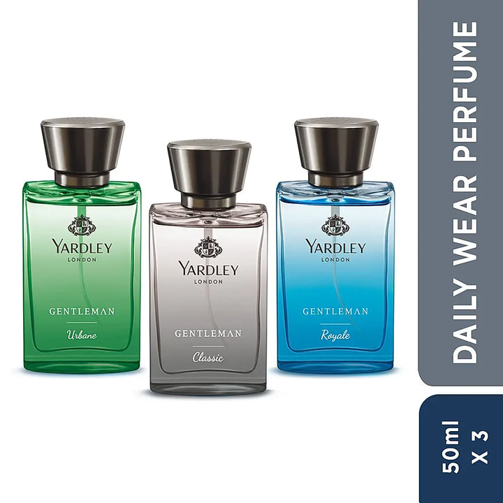 Gentleman Perfume combo -50ml x 3 Pack of 3
