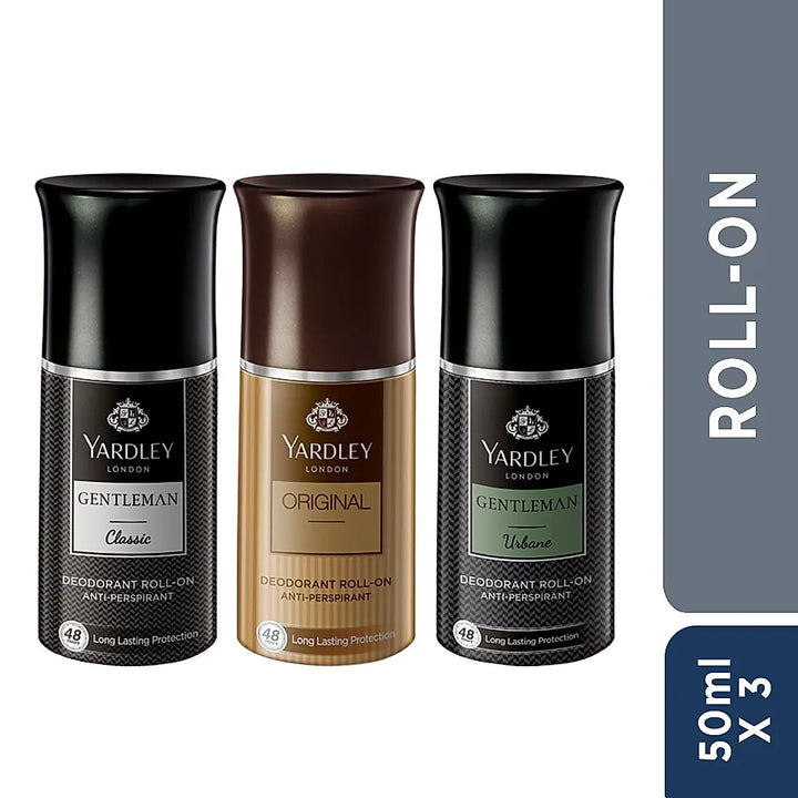 Gentleman Roll on- Men- 50ml x 3