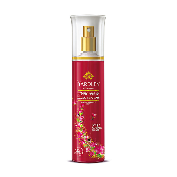 Fine Fragrance Mist – Alpine Rose & Black Currant – 135 ml
