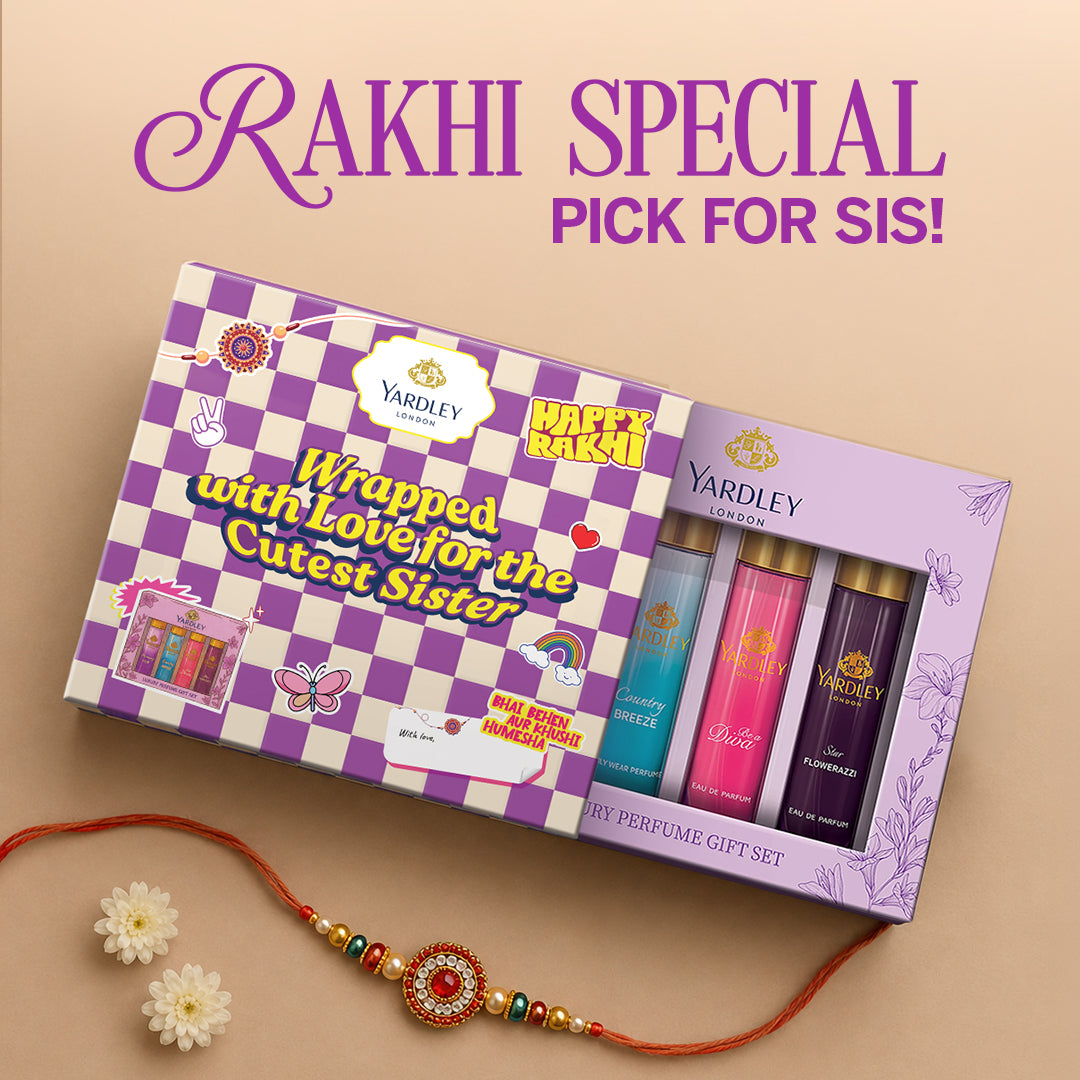Rakhi Special Yardley Luxury Perfume Gift Set Women 18ml X 4