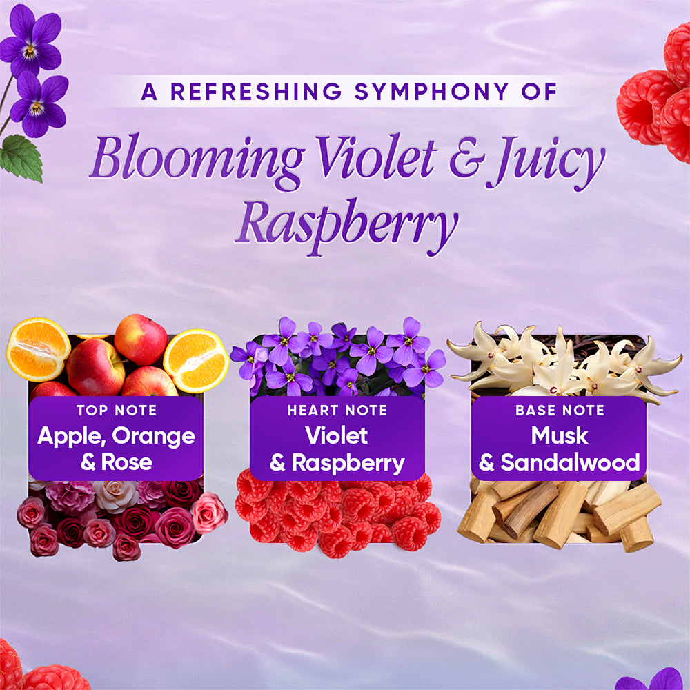 Fine Fragrance Mist – Violet & Raspberry – 135 ml