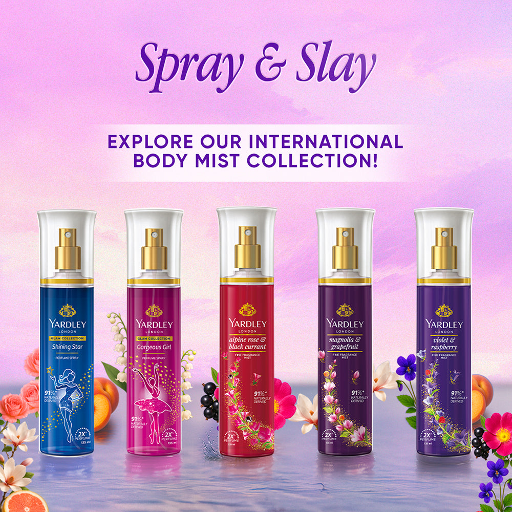 Fine Fragrance Mist – Violet & Raspberry – 135 ml