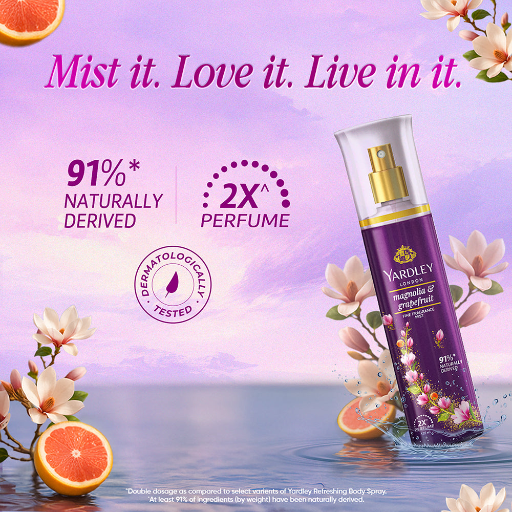 Fine Fragrance Mist – Magnolia & Grapefruit – 135 ml