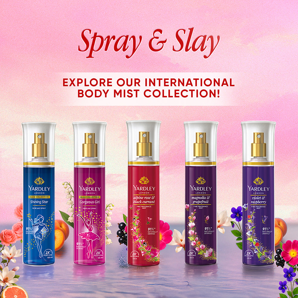 Fine Fragrance Mist – Alpine Rose & Black Currant – 135 ml