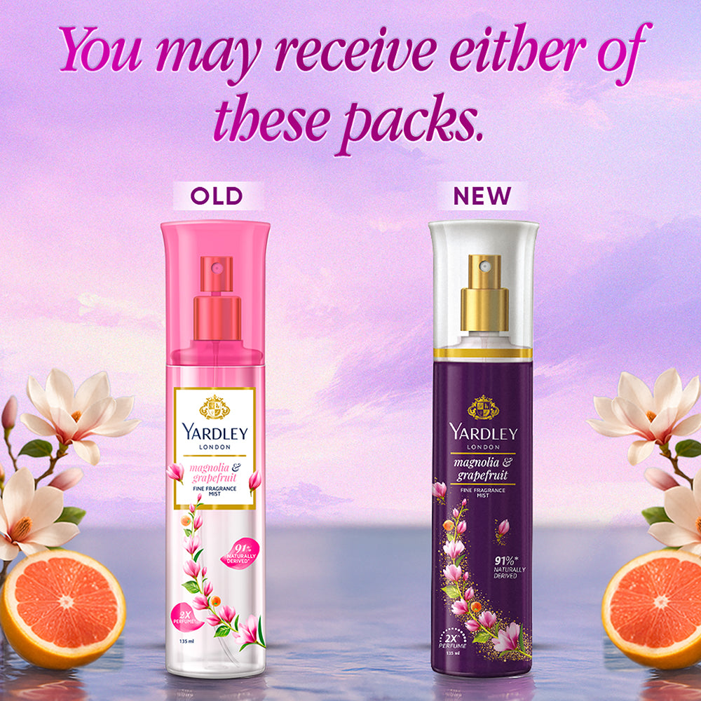 Fine Fragrance Mist – Magnolia & Grapefruit – 135 ml