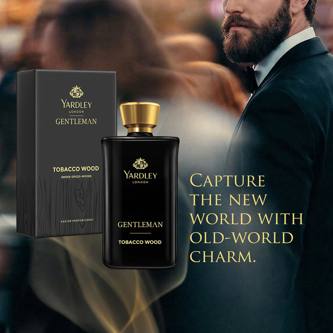 tobacco & spiced woods eau de parfum Tobacco Wood Eau De Parfum 100ml – Yardley London India