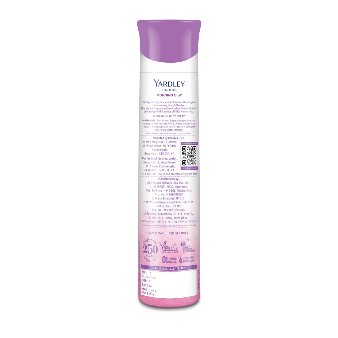 Morning Dew Deo 150ml