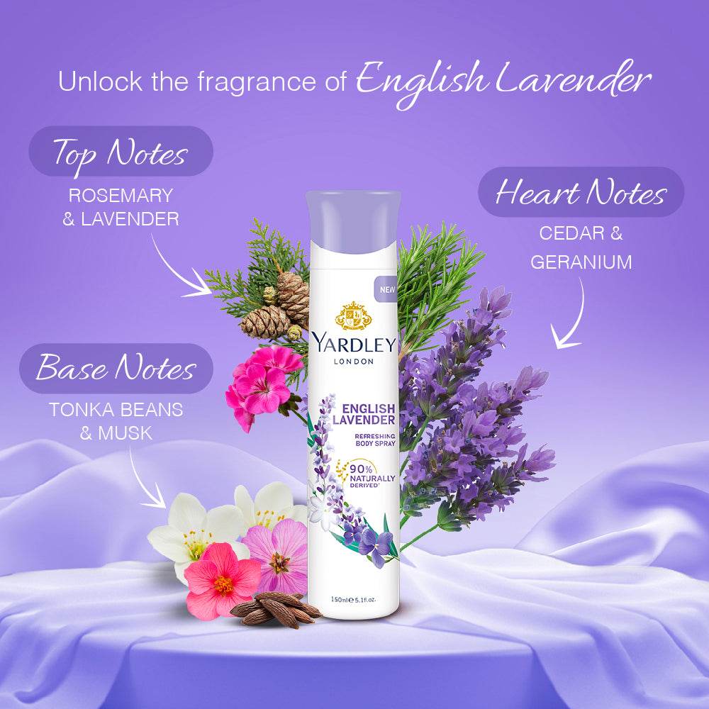 English Lavender Deo 150ml