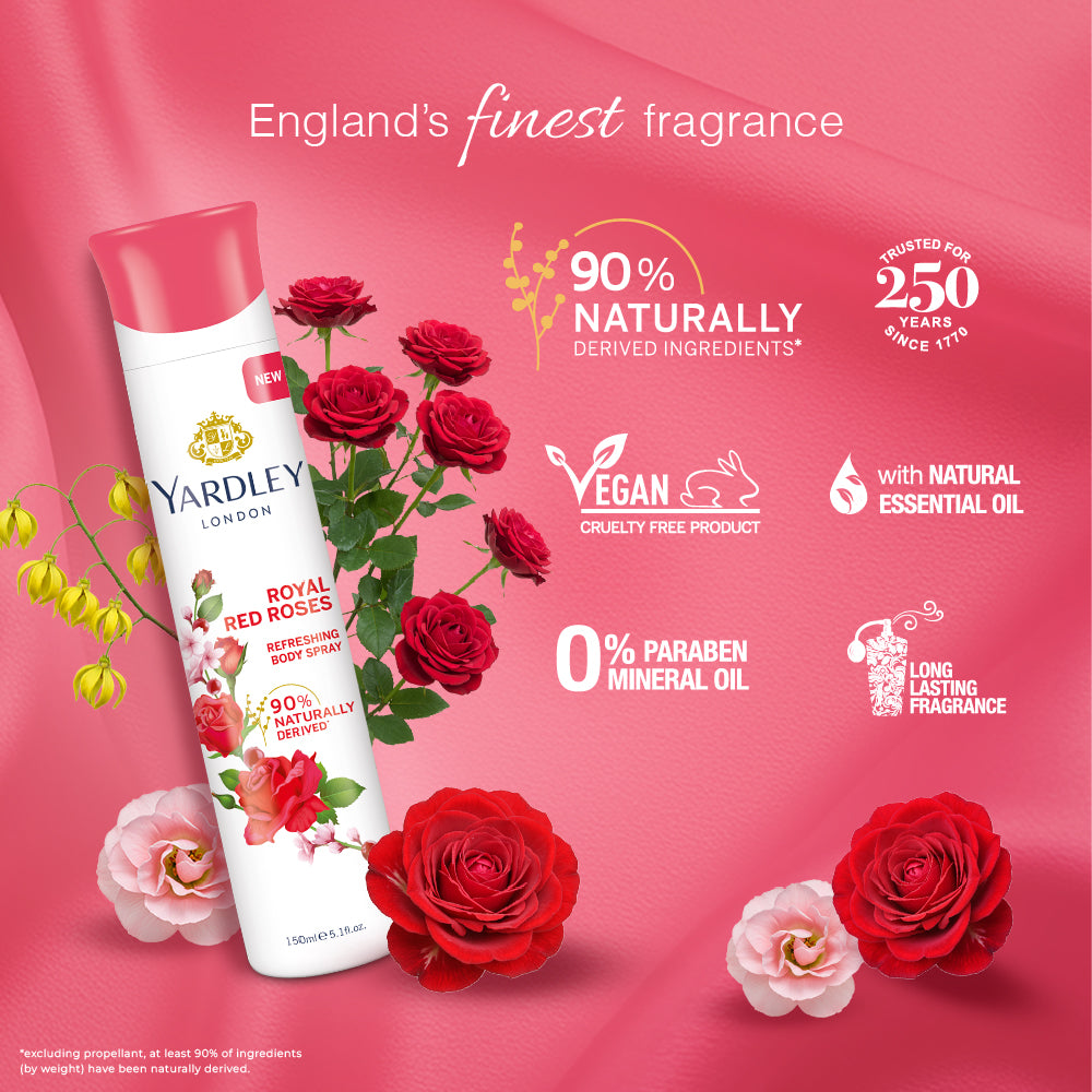 Royal Red Roses Deo 150ml