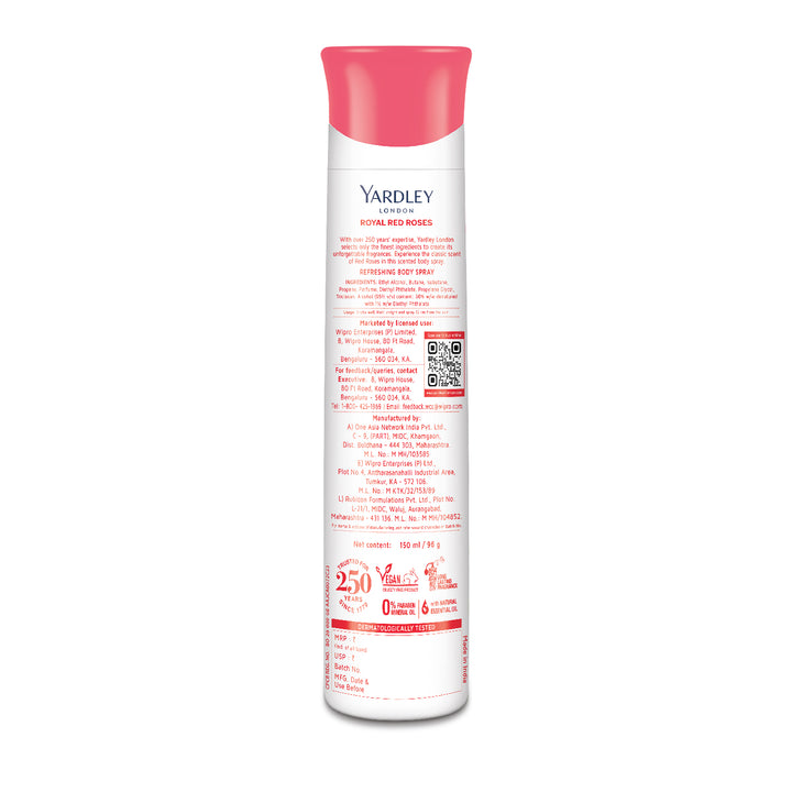 Royal Red Roses Deo 150ml