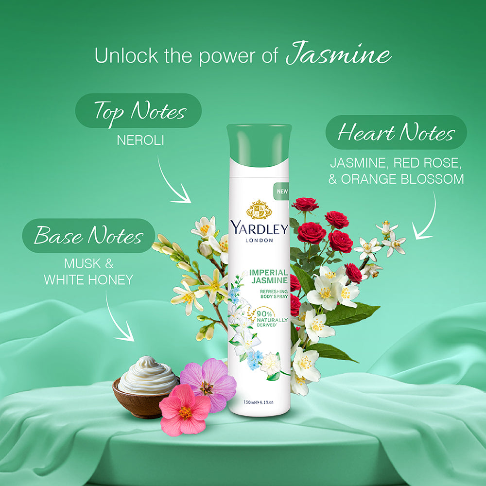 Imperial Jasmine Deo 150ml