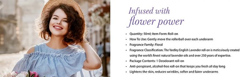 Model with flowers