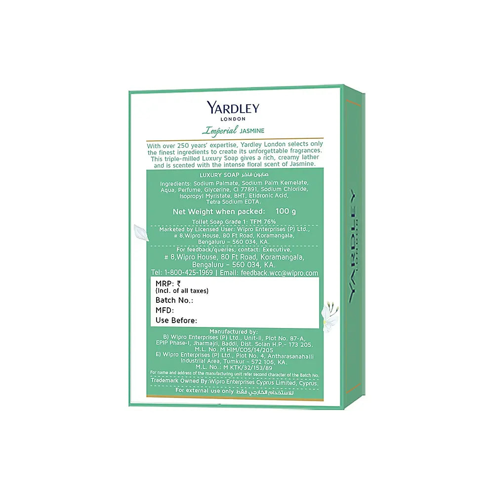 Imperial Jasmine Luxury Soap 100g