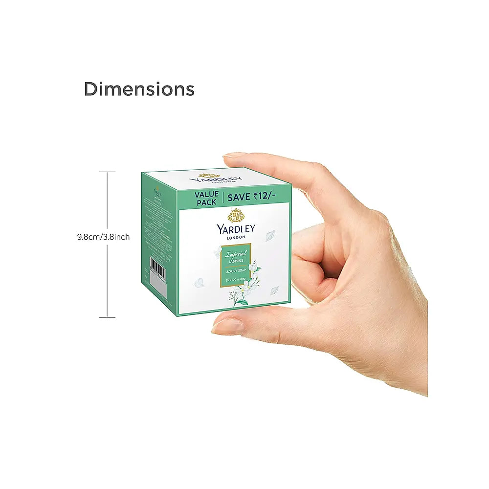 Imperial Jasmine Luxury Soap Pack of 3 (3 X 100g)
