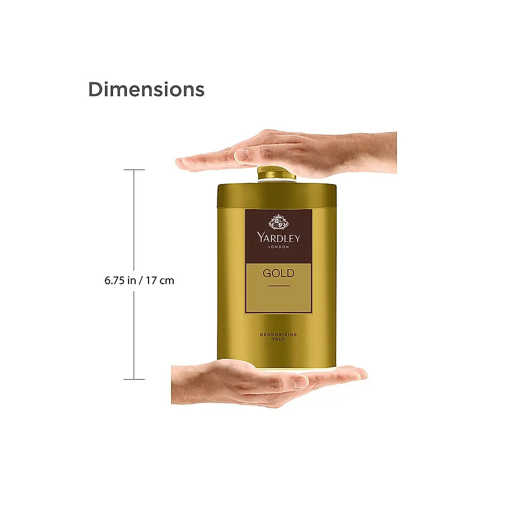 Gold deodorizing Talc 250g