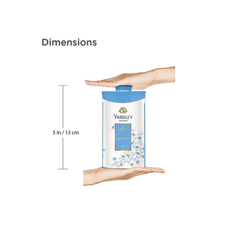 Lace Perfumed Talc 100g