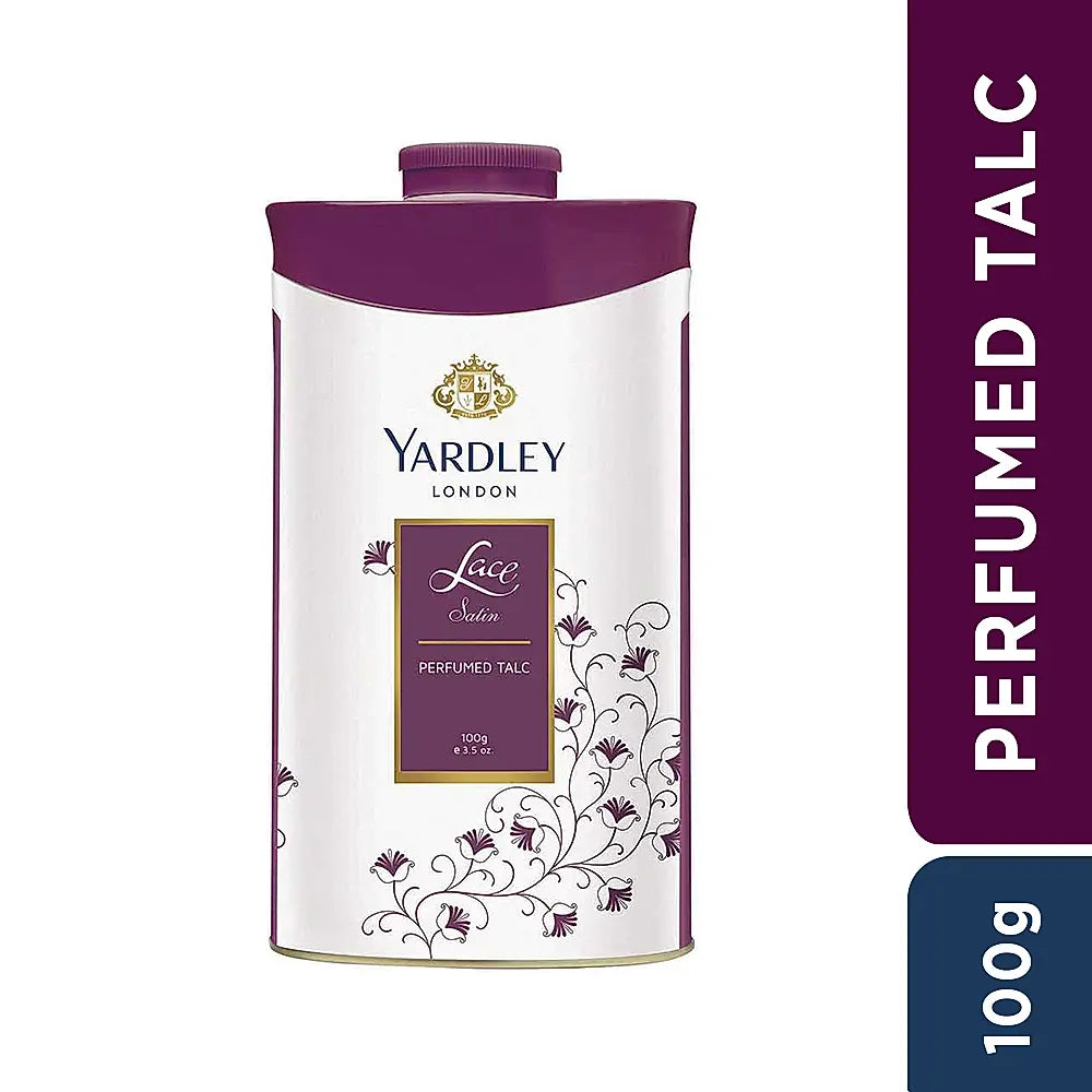 Lace Satin Perfumed Talc 100g
