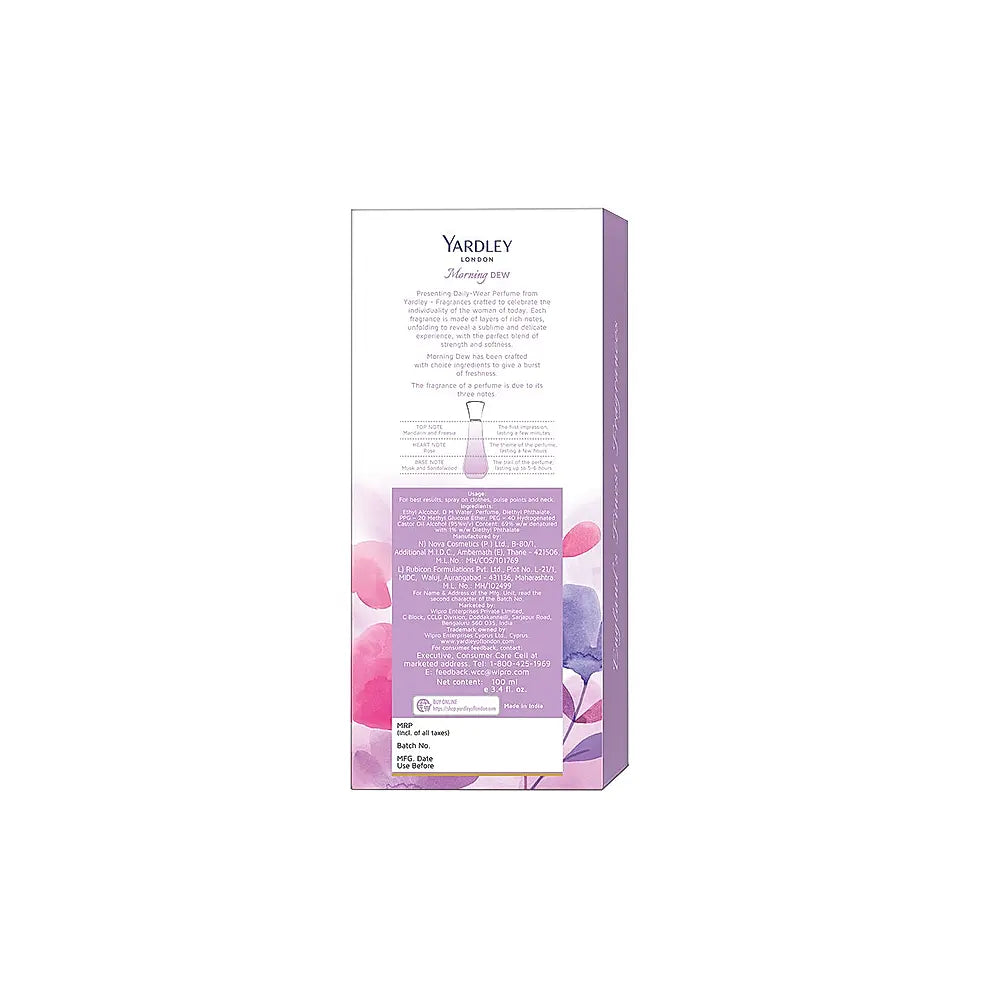 Morning Dew Combo- Daily Wear Perfume 100ml & Shower gel 225ml