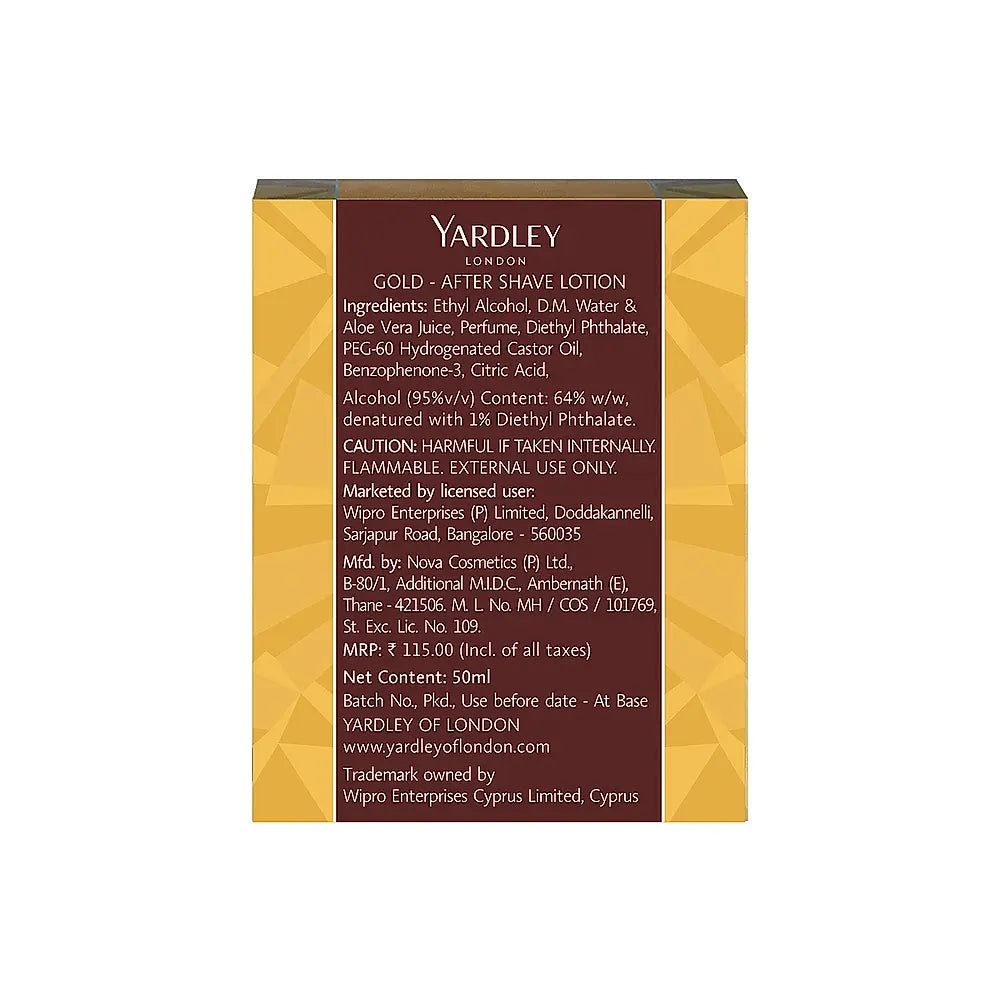 Gold After Shave Lotion 50ml