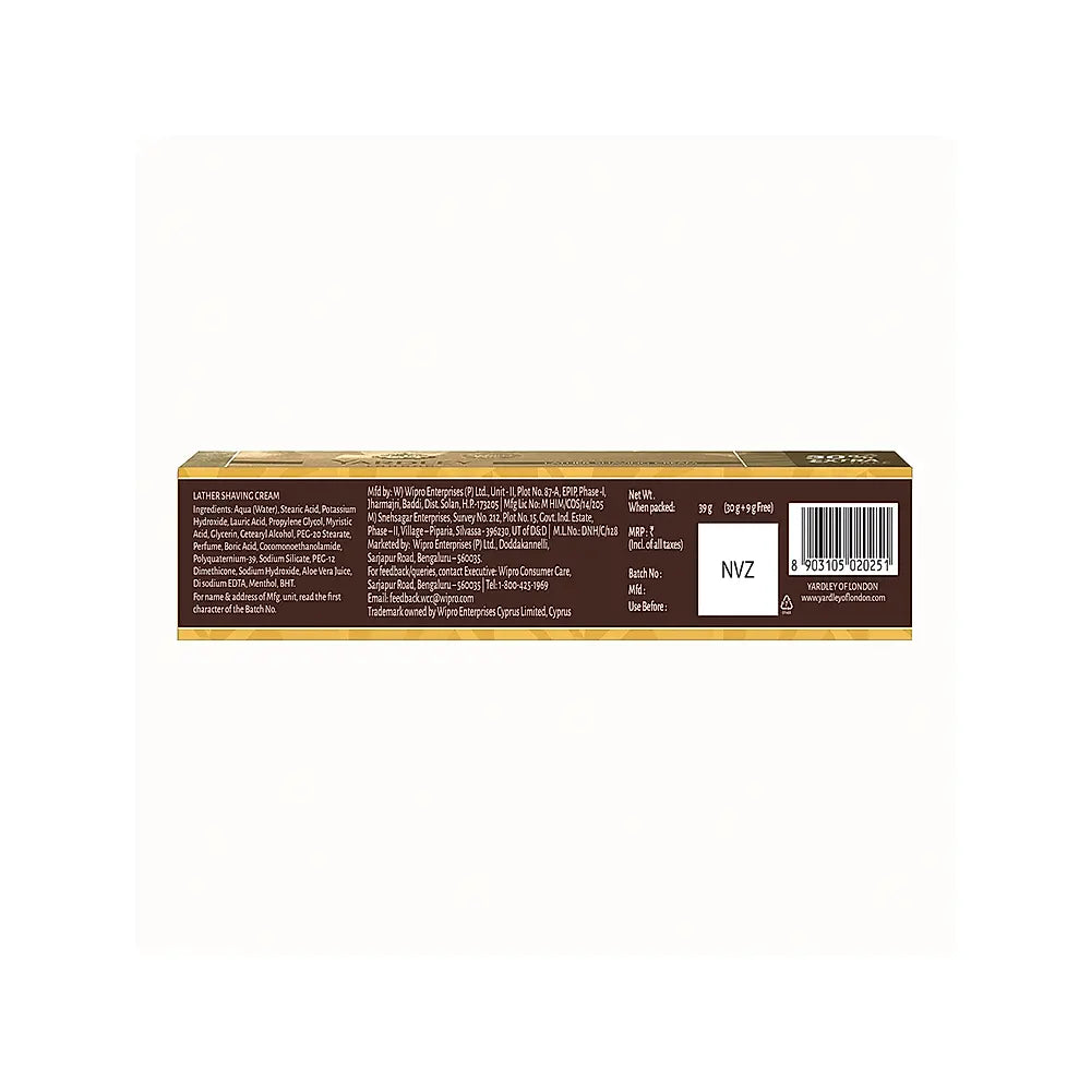 Gold Shaving Cream (30g x 3)