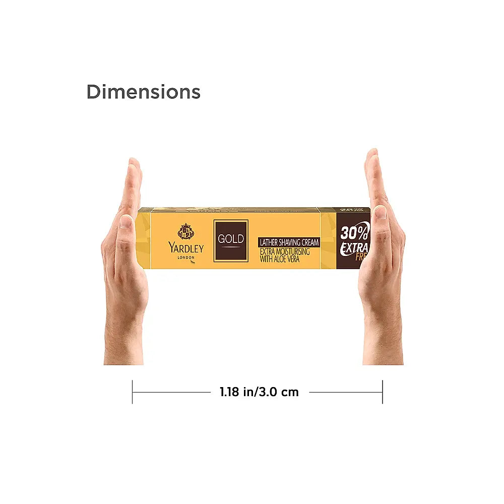 Gold Shaving Cream (30g x 3)