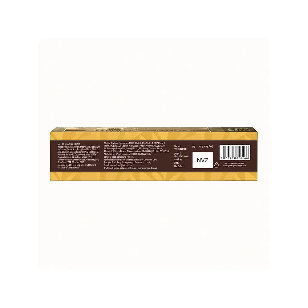 Gold Shaving Cream 70g