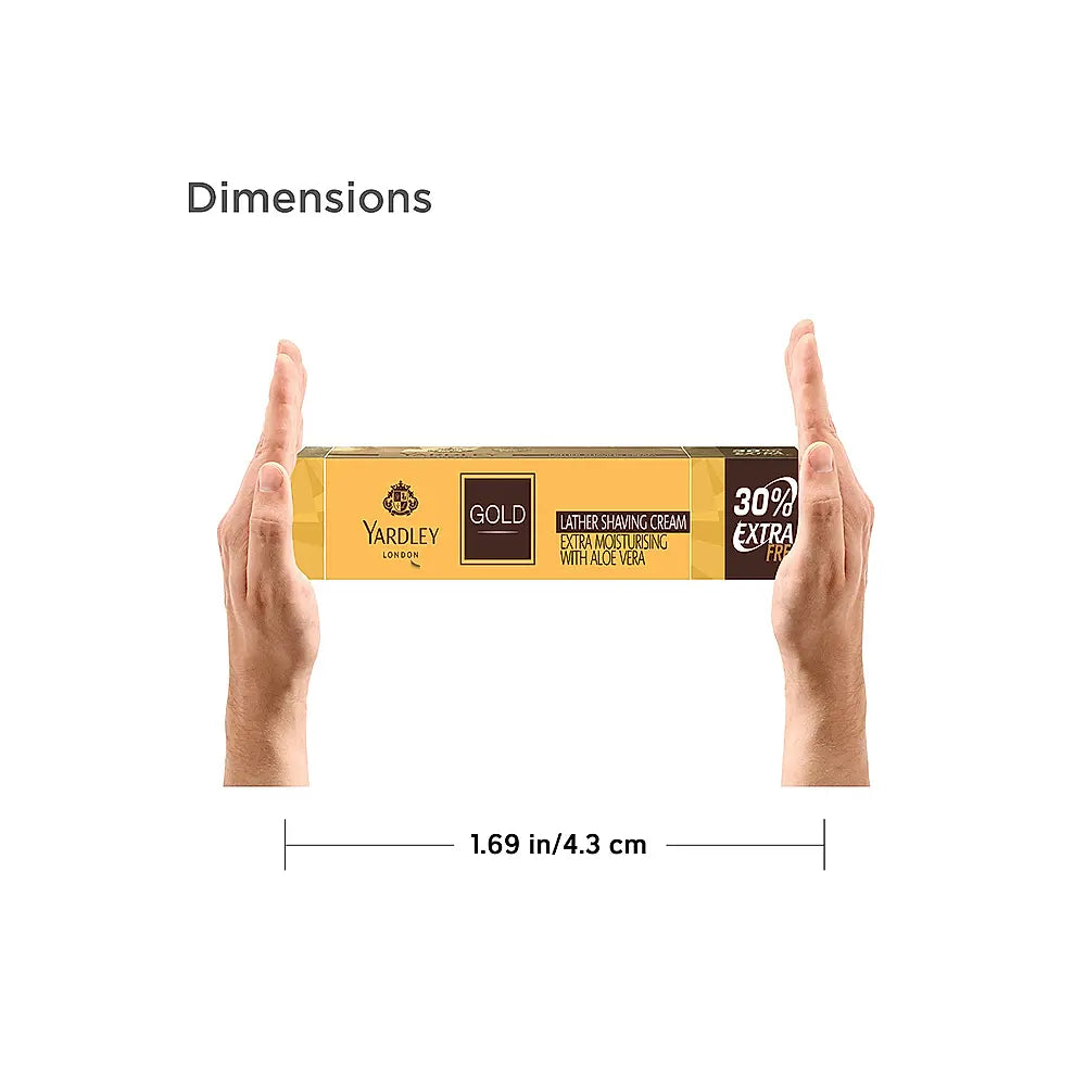 Gold Shaving Cream 70g