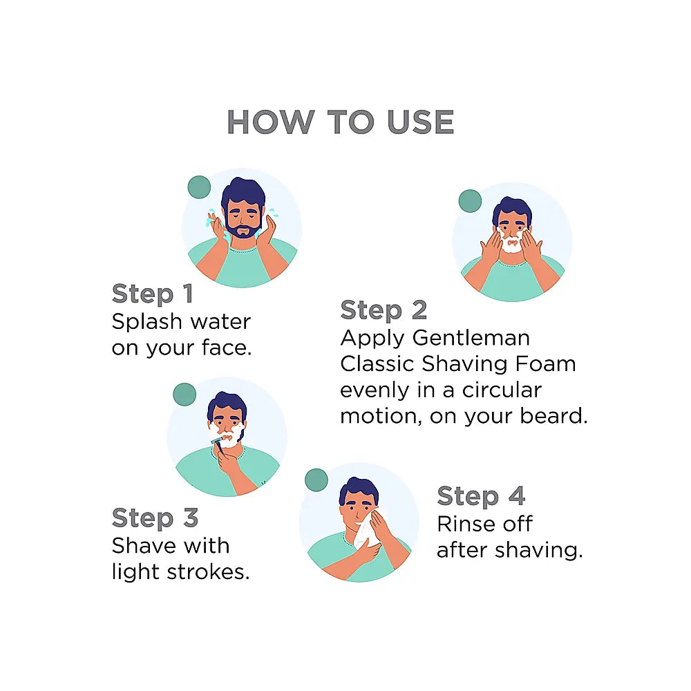 Gentleman Classic 200g Shaving Foam