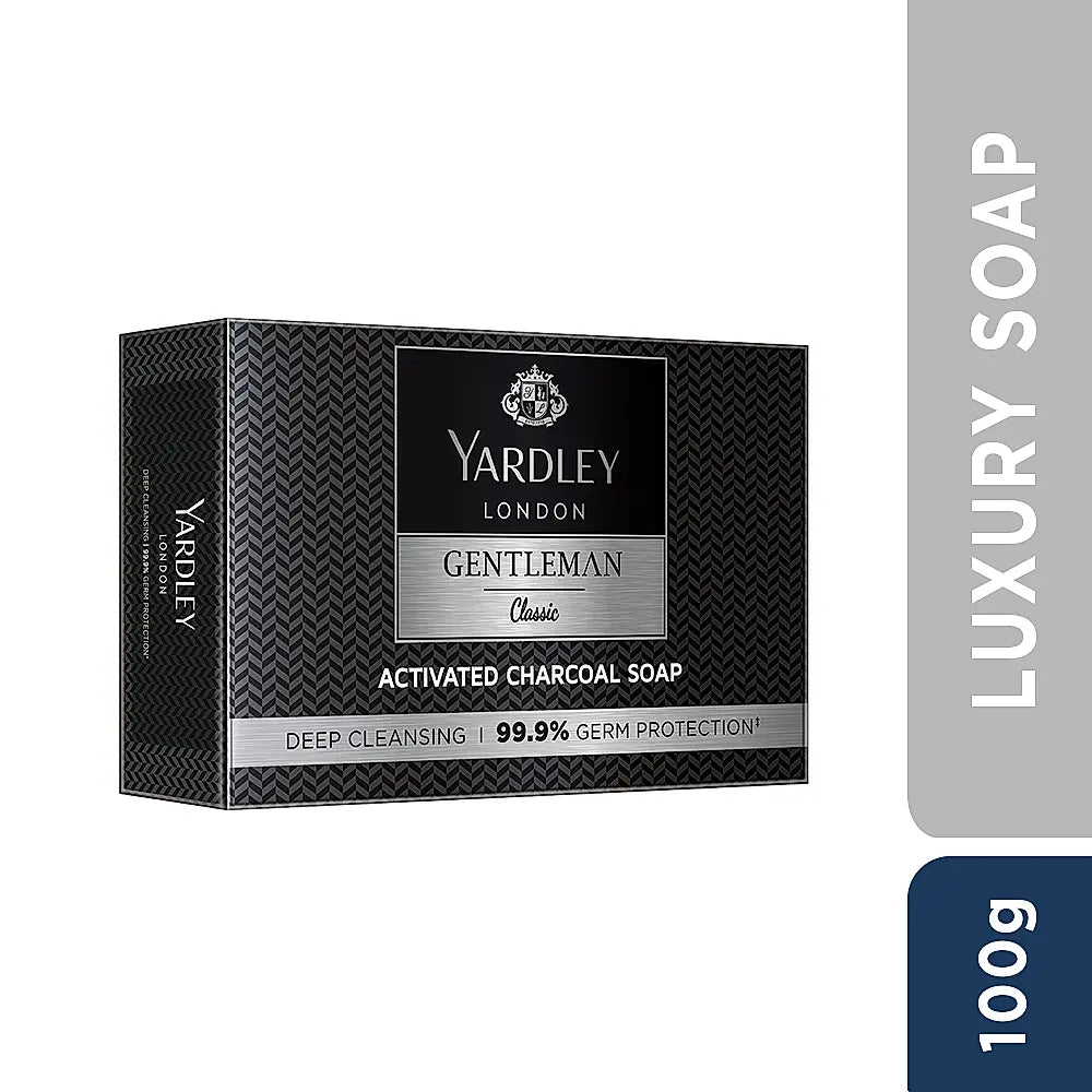Gentleman Classic Activated Charcoal Soap 100g