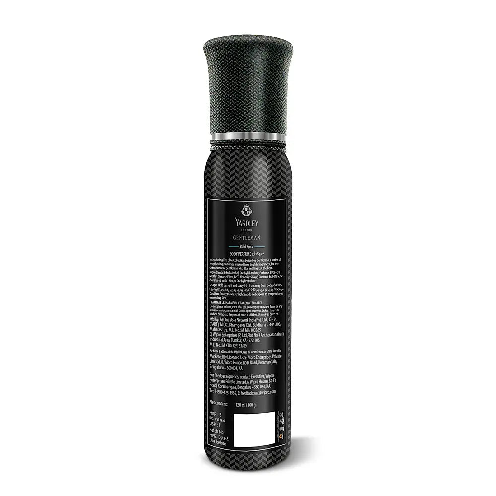 Gentleman The Elite Collection - Bold Spicy Body Perfume