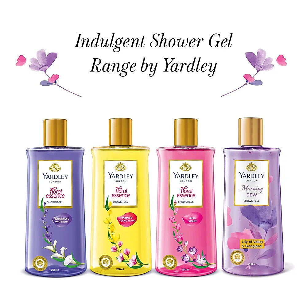 Floral Essence Shower Gel  Gardenia & Waterlily 250ml