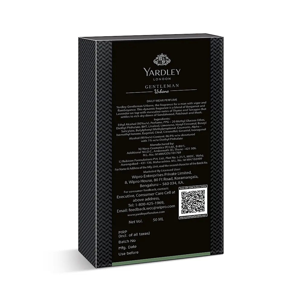 Gentleman Urbane Daily Wear Perfume 50ml