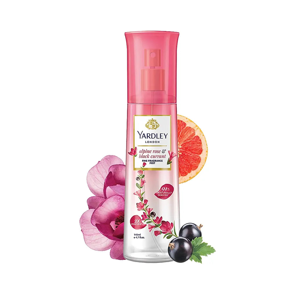 Fine Fragrance Mist – Alpine Rose & Black Currant – 135 ml