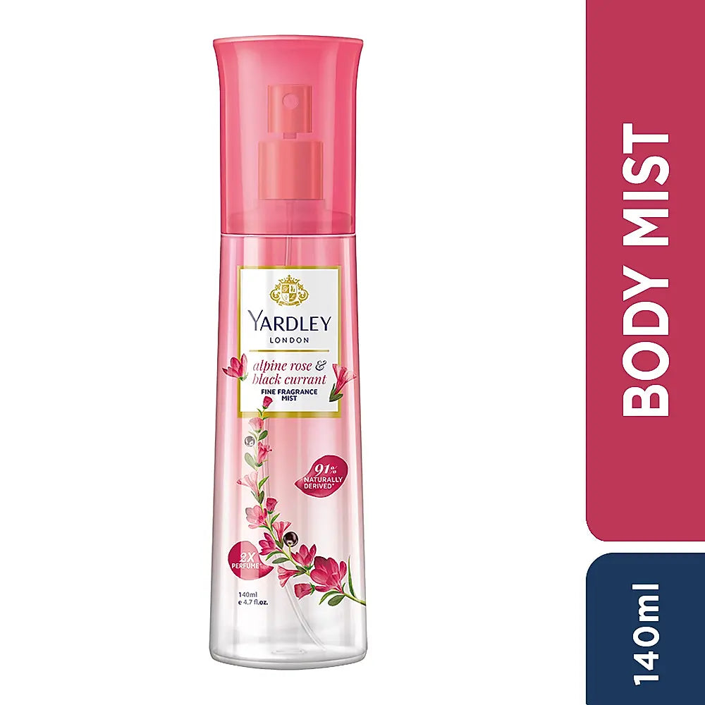 Fine Fragrance Mist – Alpine Rose & Black Currant – 135 ml