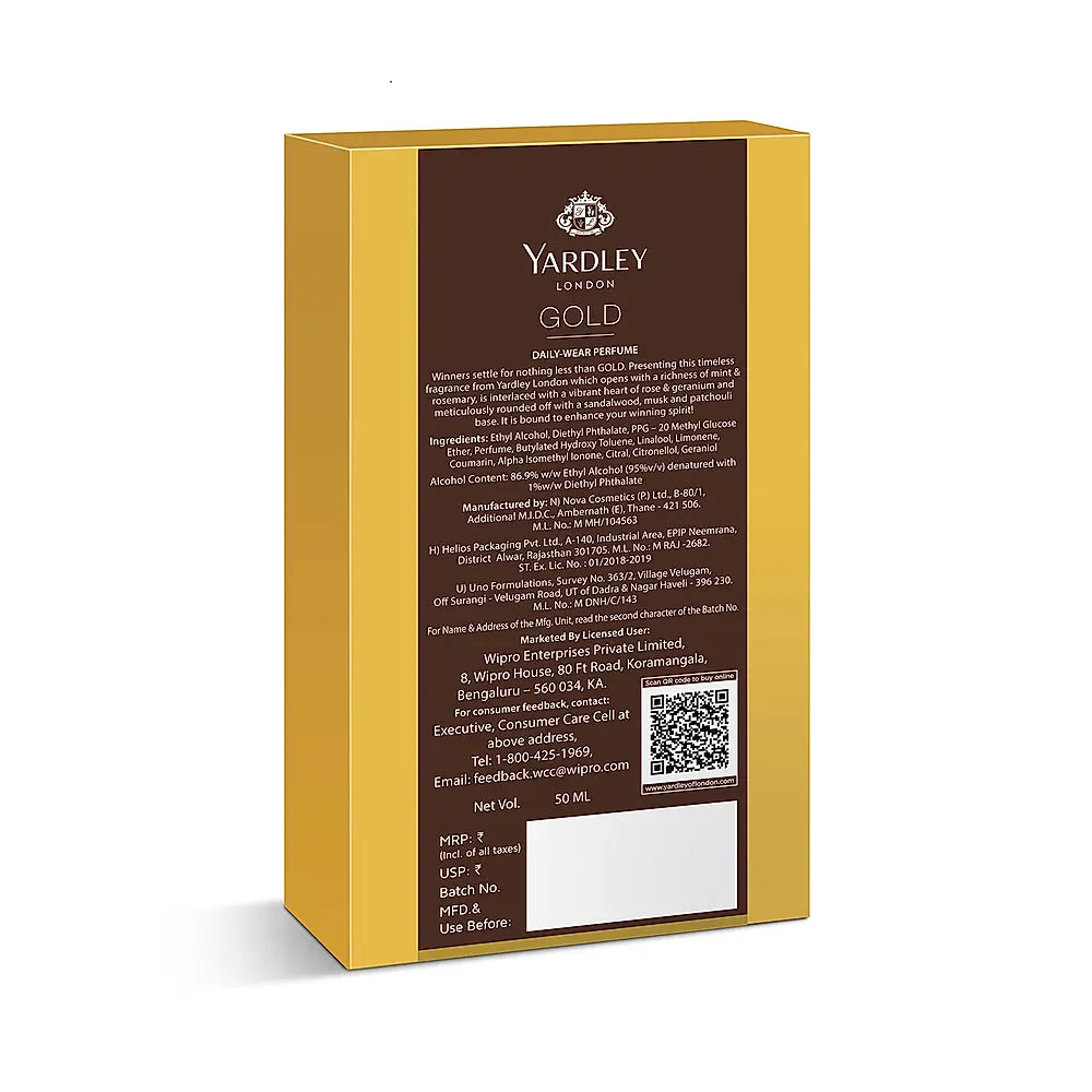 Gold- Daily Wear Perfume 50ml