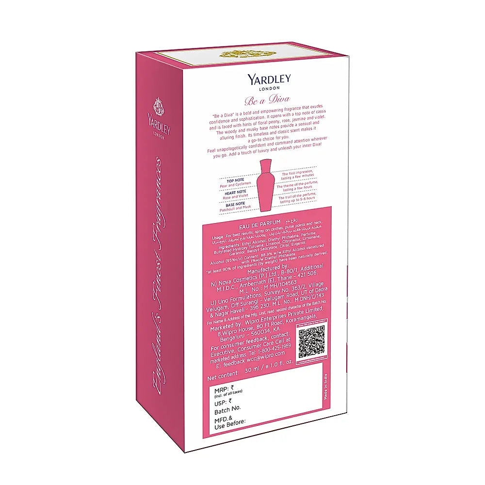 Be a Diva Eau De Parfum for Women 30 ml