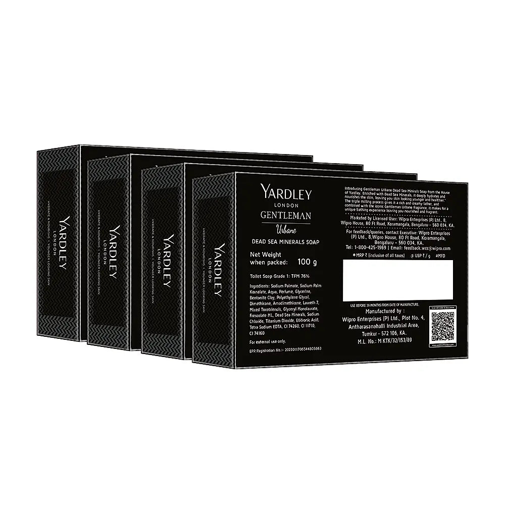 Gentleman Urbane Soap (100G x 3 + 1 Free)