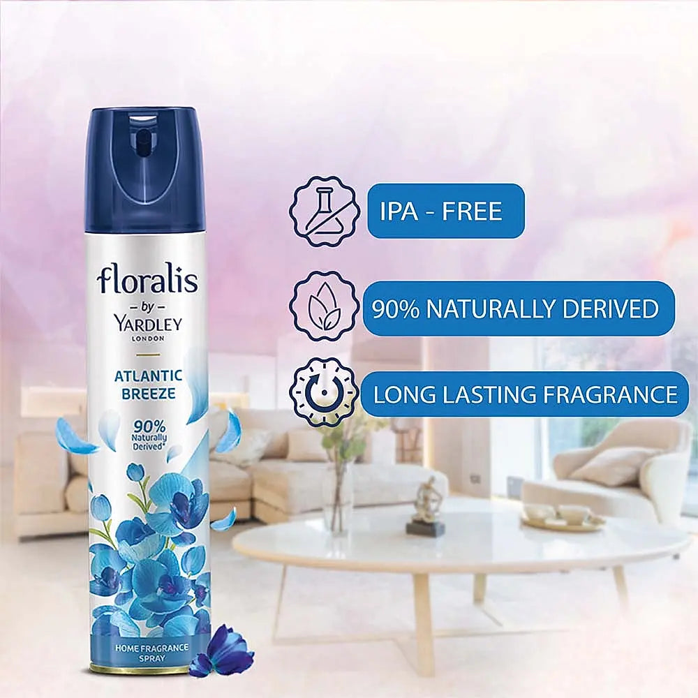 Floralis by 210ml - Home Fragrance Spray - Atlantic Breeze - Air Freshener Spray