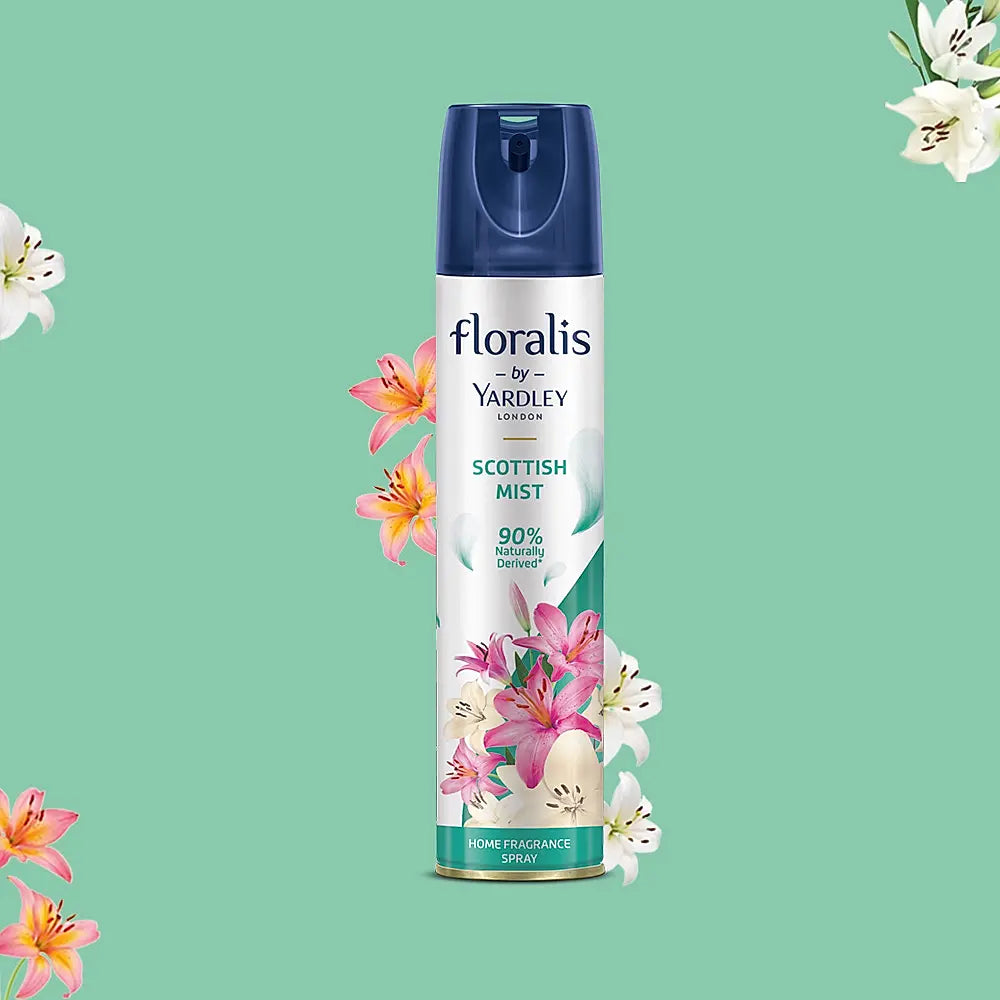 Floralis by 210 ml - Home Fragrance Spray - Scottish Mist - Air Freshener Spray