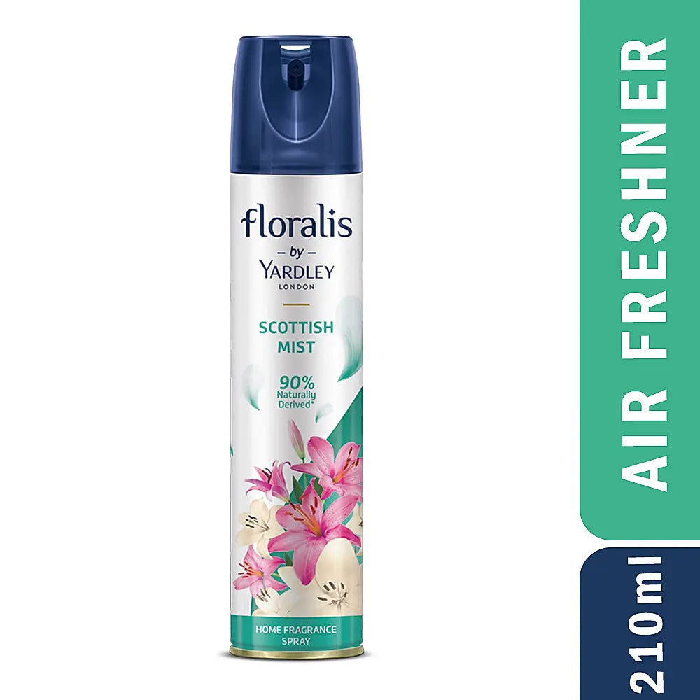 Floralis by 210 ml - Home Fragrance Spray - Scottish Mist - Air Freshener Spray