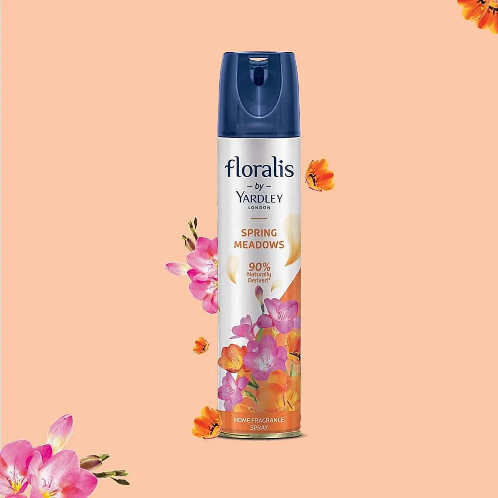 Floralis by 210 ml - Home Fragrance Spray - Spring Meadows - Air Freshener Spray