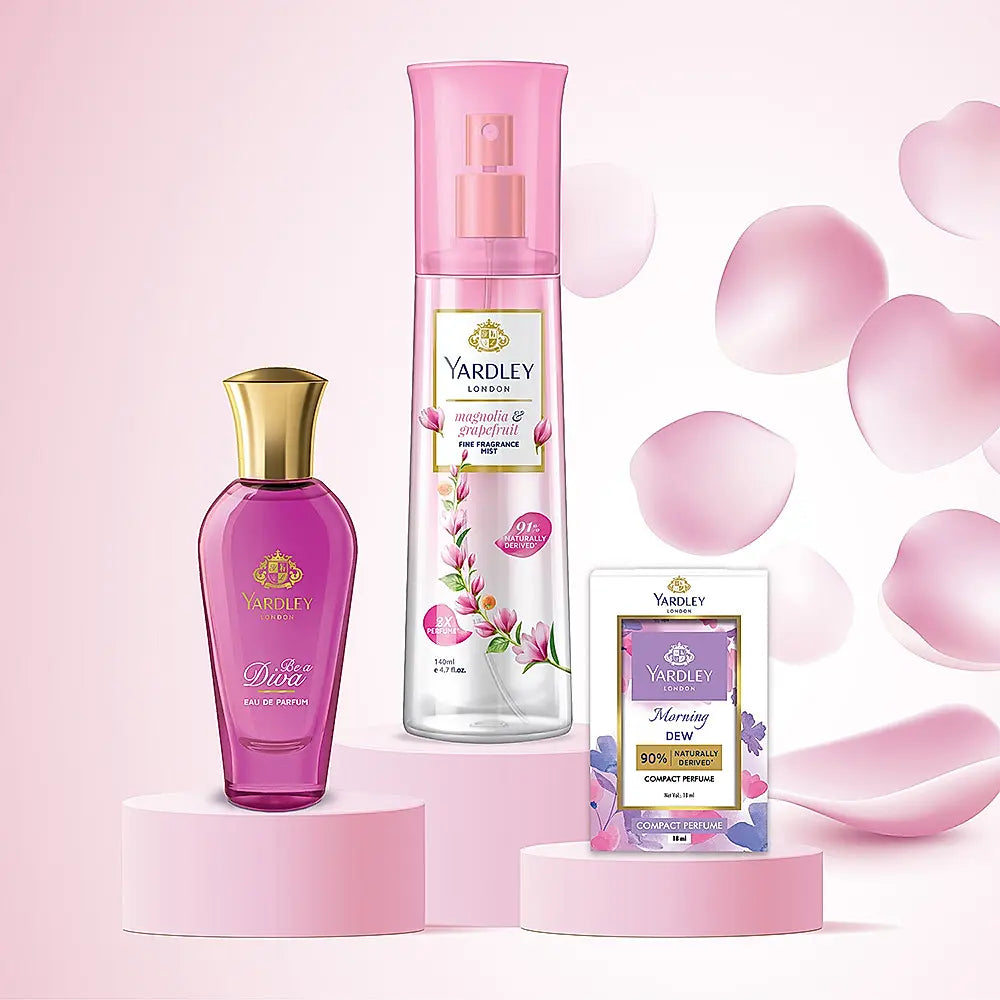Floral Gift Collection for Women- DWP 30ml + Bodymist 140ml + CP 18ml