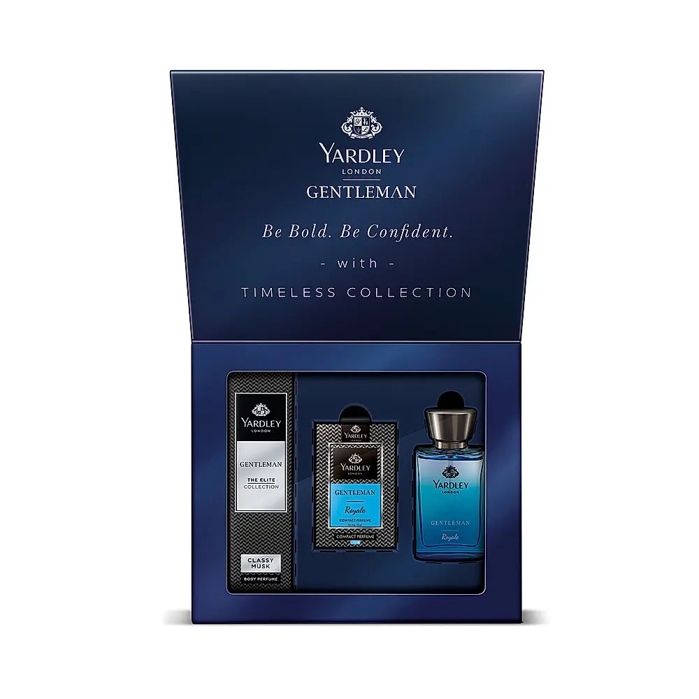 Gentleman Timeless Gift Collection for Men- DWP 50ml +No gas deo 120ml +CP 18ml