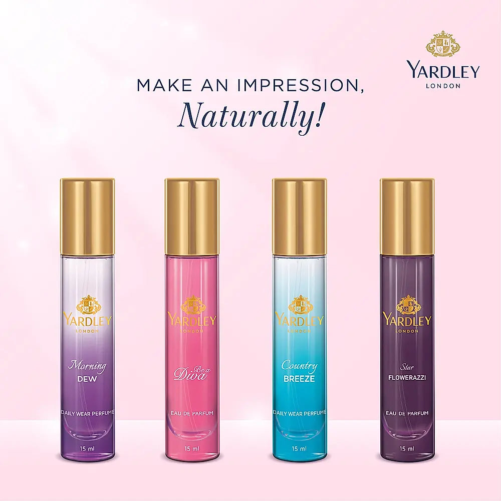 Luxury Perfume Gift Set 15ml x 4 pcs