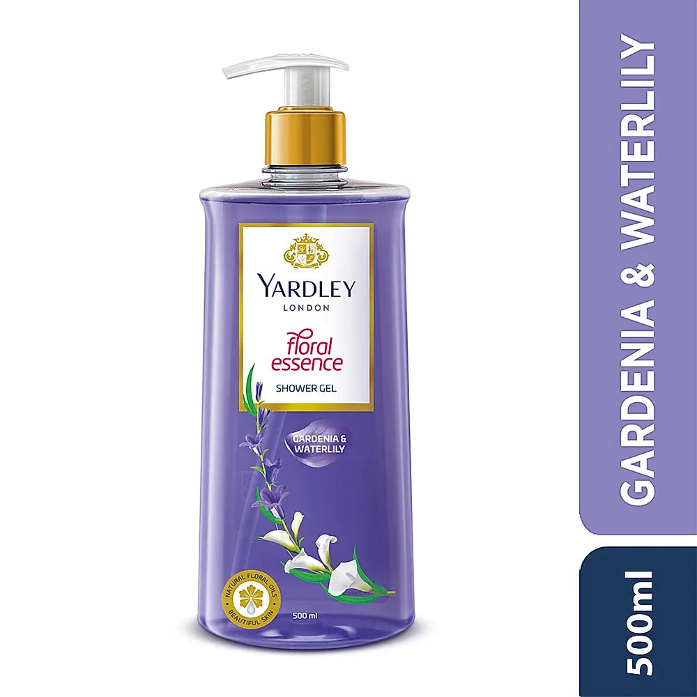 Floral Essence Shower Gel Gardenia & Waterlily 500ml