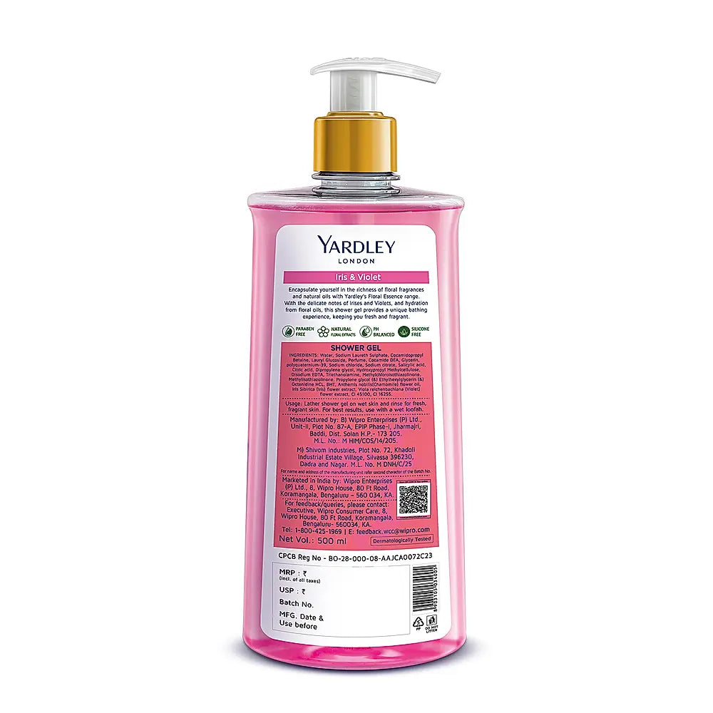Floral Essence Shower Gel Iris & Violet 500ml