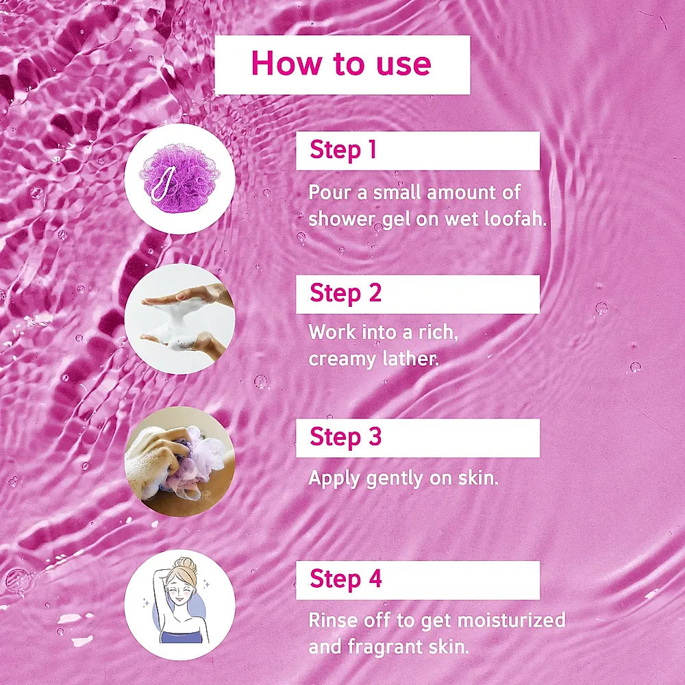 Floral Essence Shower Gel Iris & Violet 500ml